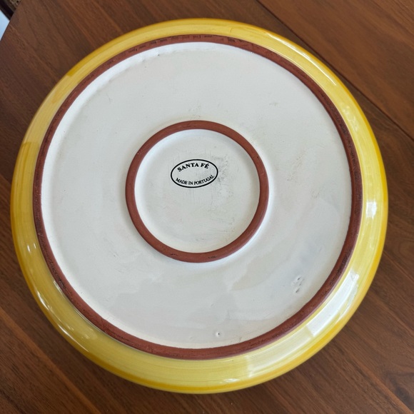 ⚡️SOLD⚡️ Vintage Santa Fé Brand Ceramic Southwestern Chips And Salsa Bowl Set - Picture 5 of 10